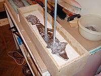 Name: P9260226.jpg
Views: 38
Size: 233.2 KB
Description: Of  course these steelrods have nuts at their lower ends embedded in the lead now.