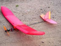 Name: P1010142.jpg
Views: 136
Size: 71.6 KB
Description: 1969 Executioner wing with Electric fuselage - Micafilm recover