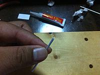 Name: Photo 9-02-13 4 45 52 PG.jpg
Views: 27
Size: 128.9 KB
Description: Glue the tube. I use CA but you can also use any glue that works on paper. As usual, use the tissue trick to wipe off excess glue.