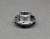 Name: motormount02.jpg
Views: 169
Size: 58.0 KB
Description: The back of the motor mount showing the 5 degree offset, set screw and holes tapped for the #4-40 motor mount bolts.