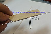 Name: Dynam ME262 Main Gear Door Mod - 05.jpg
Views: 55
Size: 191.1 KB
Description: Ver. 2 - Another view of the fitted hinge-pin.