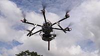 Name: uni_large2.jpg
Views: 90
Size: 83.2 KB
Description: UniCopter XL I6 configuration with MT4008 motors and large direct drive gimbal.