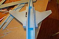 Name: voodoo.construction 004.jpg
Views: 197
Size: 40.4 KB
Description: Wing and inlets. Need to assemble inlets and give triangular cross section.