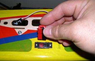 Arming switch installed in the Reactor