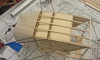 Name: gear1.jpg
Views: 78
Size: 197.1 KB
Description: Bound 1/16 wire to hardwood supports for the landing gear.