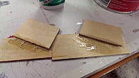 Name: IMAG0047.jpg
Views: 10
Size: 108.4 KB
Description: Polyester resin on the joint to the right - made the joint very soft and gooey but there is a still a hard line of epoxy all around the two pieces.