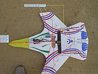 Name: SU 47 V2 JB Top View Carbon Rods.jpg
Views: 37
Size: 305.0 KB
Description: Like this plane is intended to do 3D aerobatic maneuvers it will need all of this carbon rods to give strength to the airframe.