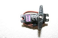 Name: IMG_6741.jpg
Views: 107
Size: 72.9 KB
Description: I�ll be using the Tower Pro MG16R Digital, Metal Gear servo fromTwisted Hobbys. They are 18.8 grams have good torque and are relatively fast. They should be a good fit. They can be found on the TH website.