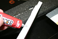 Name: IMG_6763.jpg
Views: 85
Size: 85.0 KB
Description: And to the main fuselage.  Note:  do not aplly any glue to the tabs or tab holes.  This will be done right before joining them.