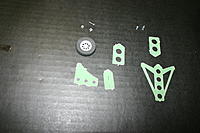 Name: IMG_6769.jpg
Views: 108
Size: 154.7 KB
Description: Now we are going to assemble the rudder/tail wheel assy.  Locate the parts shown.