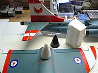 Name: P1020815.jpg
Views: 70
Size: 53.6 KB
Description: When finish painting it I'm going to fibre glass bottom of the m/wing and the EL. plain using very fine gator cloth for extra strength and reinforce hinges.