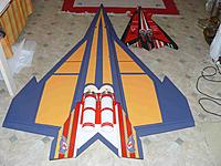 Name: P1030176.jpg
Views: 49
Size: 204.1 KB
Description: Elevon controls fitted.