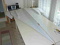 Name: P1030272.jpg
Views: 119
Size: 132.4 KB
Description: Bottom half complete with removable wing tips for transport.