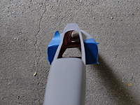 Name: CIMG1062.jpg
Views: 227
Size: 116.5 KB
Description: FROM the OUTSIDE:
The ducting templates are held in position (on the inside) with the blue tape