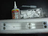 Name: DSC00451.jpg
Views: 101
Size: 44.2 KB
Description: Final work with rare earth magnets. I used Dremel to make small holes on foam and glued with medium CA + glue around. Keep all the pieces of foam...you will need it later!