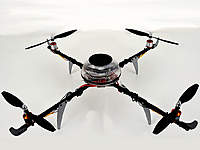 Name: arducopter-1.jpg
Views: 2194
Size: 123.1 KB
Description: ArduCopter with Jakub's frame, Turnigy Basic 18amp Escs and BP 2217/9 motors
