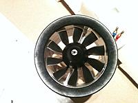 Name: F-18 duct mods 006.jpg
Views: 128
Size: 143.6 KB
Description: CS 10 blade 70mm fan in an efflux metal shroud wit a HET 2W-25 inrunner