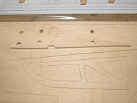 Name: Picture or Video 017.jpg
Views: 202
Size: 77.7 KB
Description: Marking the left fuselage side for the spoiler cables. Right side will be slightly different.
They don't waste anything, part 47 is the waste from the joiner hook hole but will be used for the tailplane pivot! 
 