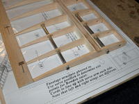Name: Picture or Video 025.jpg
Views: 217
Size: 91.6 KB
Description: Tubes are left long for a facing rib that gets fitted after sheeting. Spoiler servo position can be seen on the plan.