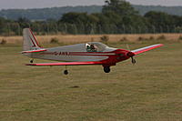 Name: IMG_7604.jpg
Views: 150
Size: 38.0 KB
Description: Landing without airbrakes and the engine on a high tickover took some room.