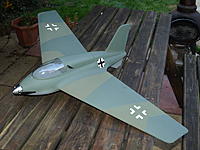 Name: Picture 027.jpg
Views: 115
Size: 205.3 KB
Description: Ready to fly about two hours ago. Imaginary paint scheme invented by me!!