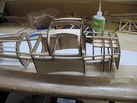 Name: 28.jpg
Views: 174
Size: 84.5 KB
Description: Mounted on the Fuselage.  The top part of the canopy is not filled in yet with 1/4" balsa.
