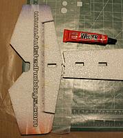 Name: Build15.jpg
Views: 294
Size: 126.6 KB
Description: Next we are going to glue the horizontal stab and elevator to the fuse.