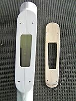 Name: ham 5.jpg
Views: 118
Size: 116.5 KB
Description: Cut out wing bed for future access to rx, pilot hole wing bolt fixing locations and make a ply wing bolt backing plate