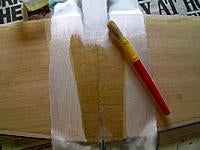 Name: Thruster grp wing joint.jpg
Views: 42
Size: 178.1 KB
Description: Thrusters GRP wing reinforcement being wetted out