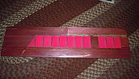Name: DSCN0589.jpg
Views: 35
Size: 217.1 KB
Description: Underside of wing, once transparent bay openings now fogged over with color - bottom only, tops left transparent