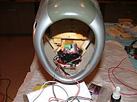 Name: P47SpeakersandHoneyMushrooms 006.jpg
Views: 40
Size: 138.6 KB
Description: The two incher sound module will be hot glued right under the motor and mount. I will again drill holes in the bottom of the cowling for the sound to escape. Should stay cool being in the sirstream.
