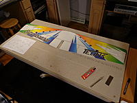 Name: DSC00050.jpg
Views: 201
Size: 175.0 KB
Description: Step 5b - carefully and gently slide the two pieces together while lightly pressing on the back half of the wings from above.