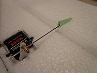 Name: DSC00268.jpg
Views: 168
Size: 132.9 KB
Description: Step 08d - If happy, make a small bevel around the servo in the foam and lay down a bead of hot glue in the groove. This can also be done at the very end.