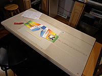 Name: DSC00081.jpg
Views: 175
Size: 170.2 KB
Description: Step 16a - Round up all the Elevator pieces. It's the thin carbon rod that get used here, lightly sand and wipe clean.