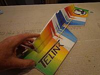Name: DSC00115.jpg
Views: 152
Size: 253.8 KB
Description: Step 20 - Move the elevator to its extreme position, than let relax. This process will set the clearance needed between the two pieces. Let dry.