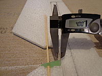 Name: DSC00121.jpg
Views: 163
Size: 208.4 KB
Description: Step 21c - Double check that you have modified the control horn properly so that the holes are in line with the mark you made