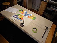 Name: DSC00092.jpg
Views: 150
Size: 166.9 KB
Description: Step 22 - While the elevator is drying you can work on the rudder. Locate both pieces and two fiber hinges.