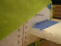 Name: DSC00182.jpg
Views: 161
Size: 114.5 KB
Description: Step 26e - Once the glue has dried, lay down a fillet of Welders all around the Elevator and Fuselage.