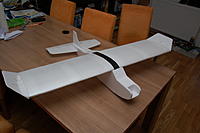 Name: DSC_5064.jpg
Views: 78
Size: 145.7 KB
Description: Another view. For now, the winglets are just taped to the wings, so that I can see how they will look like. I hope I chose the correct size, tried to copy the dimensions of my AXN Floater Jet (just so, "by feeling")
