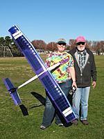 Name: IMG_2493.jpg
Views: 315
Size: 91.1 KB
Description: Me, my Gentle Lady, and my Gentle Hubby! He's learning to soar RC, too, but is taking a bit longer at it.