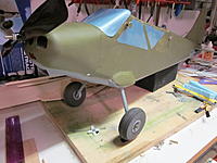 Name: L-5 landing gear. 2012-02-20 002.jpg
Views: 96
Size: 166.9 KB
Description: Looks pretty good except for the canopy. I might need to airbrush it on instead of tape.