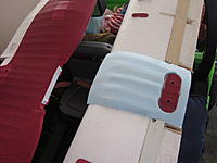 Name: 2012-05-12 004.jpg
Views: 139
Size: 133.2 KB
Description: center section sanded to match Norseman center section complete with stringer indents. I will cover this with 3/4 oz cloth later.