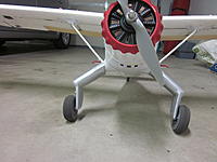 Name: Norseman gear and Toilet bomb 2012-06-14 004.jpg
Views: 182
Size: 147.6 KB
Description: These gear are pretty stiff now. The Stinson SR 10 gear are prone to bending. I hope I never have to try and bend these.