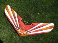 Name: 037.jpg
Views: 2312
Size: 189.7 KB
Description: Another Assassin painted with fire colors and a  rising sun or starburst pattern.  Great flying plane.
