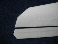 Name: 003.jpg
Views: 1913
Size: 79.1 KB
Description: The tip is trimmed and the elevon has been trimmed taped and laminated.