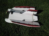 Name: IMG_2845.jpg
Views: 1320
Size: 150.2 KB
Description: My EPP Capricorn with a scalped blended pattern.  This plane is for night flying so very little paint has been used. 