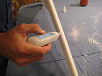 Name: IMG_3662.jpg
Views: 442
Size: 61.8 KB
Description: 3. CA glue around the perimeter of the plane.  Watch out for fumes with the fast cure with the baking powder.