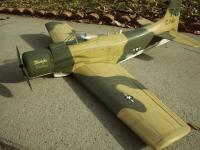 Name: A-1 Lft side 4.jpg
Views: 2406
Size: 92.8 KB
Description: AD-1 Skyraider Foam from Jerry Hall semi kit ~32"ws