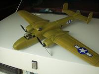 Name: B-25 frt quarter -p.jpg
Views: 2335
Size: 57.3 KB
Description: B-25 Foam build from plan 42"ws