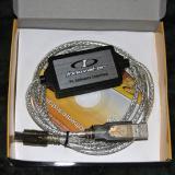 The software and included cable for connecting the helicopter to my computer.
